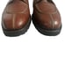Ferragamo Men's Lace Tie Leather Brown Split Toe Size 9D US Shoes Italy Vintage