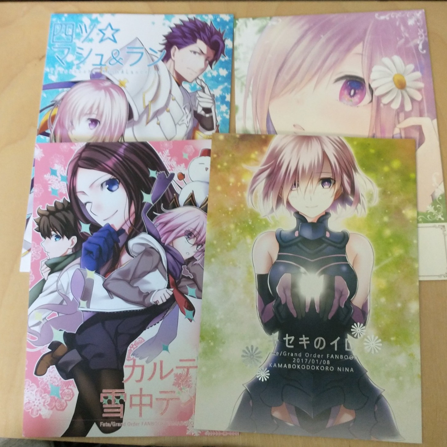 FGO Fate Stay Order 4 doujin: Mashu kyrielight