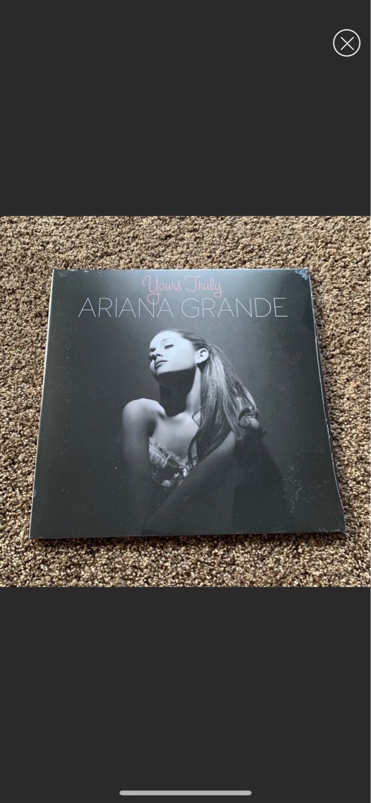 NEW Ariana Grande Yours Truly Vinyl | Mercari
