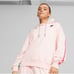 NWT Puma x LemLem Fleece Training Long Sleeve Hoodie Frosty Pink Size L