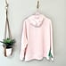 NWT Puma x LemLem Fleece Training Long Sleeve Hoodie Frosty Pink Size L