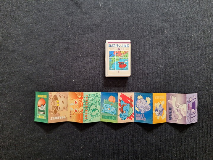 Venusaur Bulbasaur Rare Sticker Book Seal Pokemon Nintendo Japanese Vintage