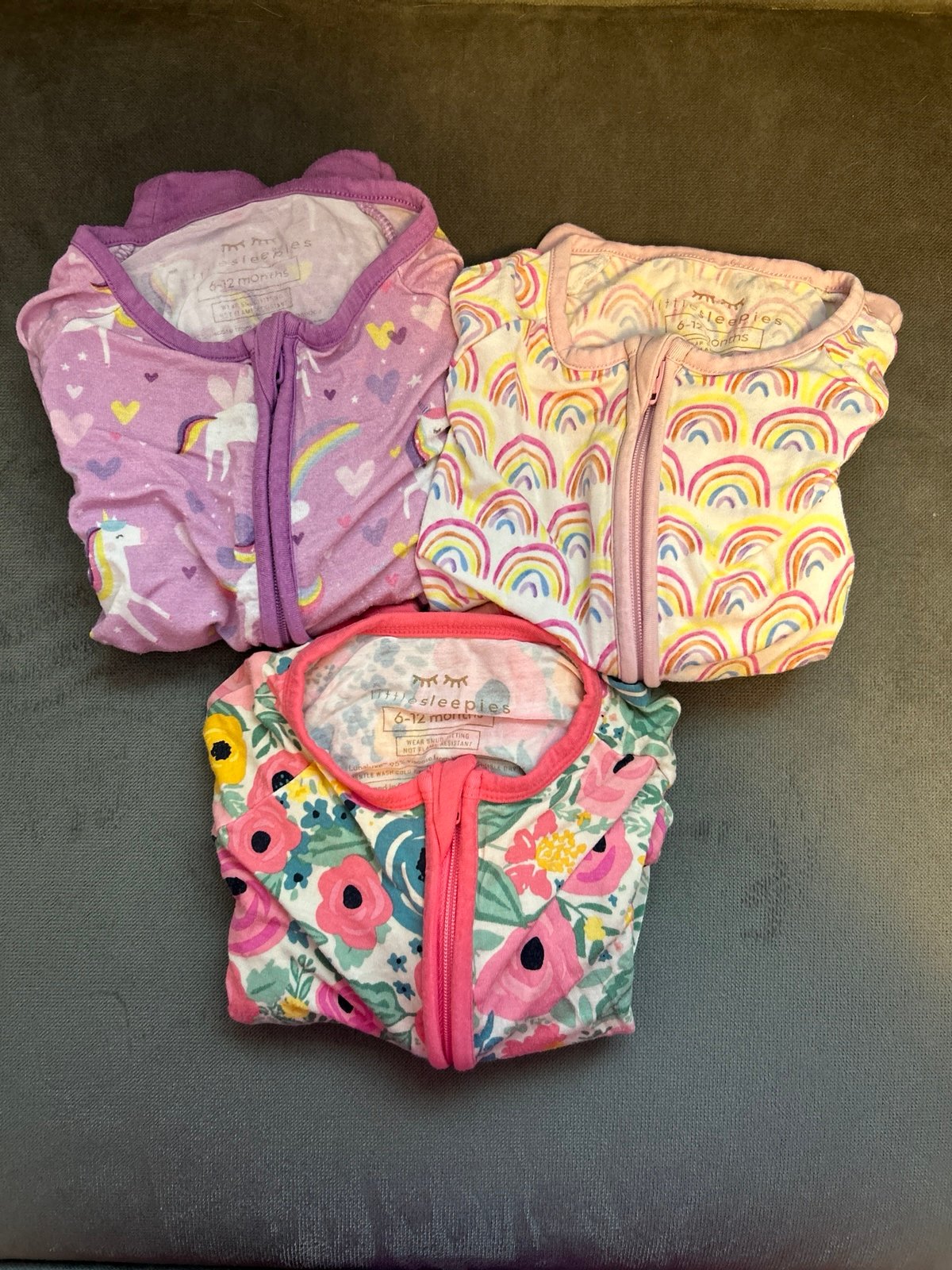 Little Sleepies Zippy 6-12 month Bundle