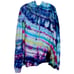 Levis Rainbow Tie Dye Hoodie 3X Vintage Style Pockets Long Sleeve Hippie Boho