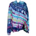 Levis Rainbow Tie Dye Hoodie 3X Vintage Style Pockets Long Sleeve Hippie Boho