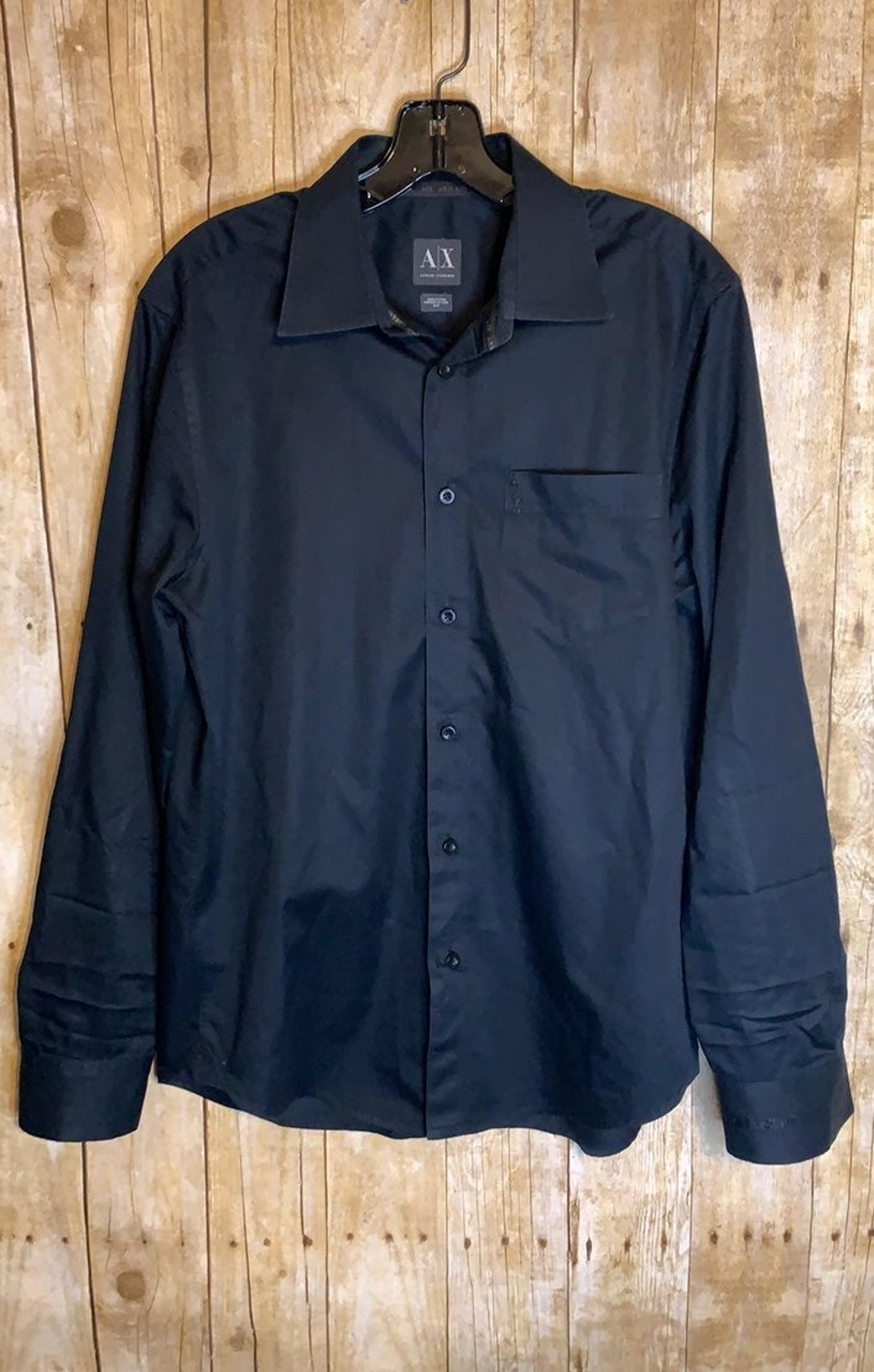 Armani Exchange Mens Dress Shirt