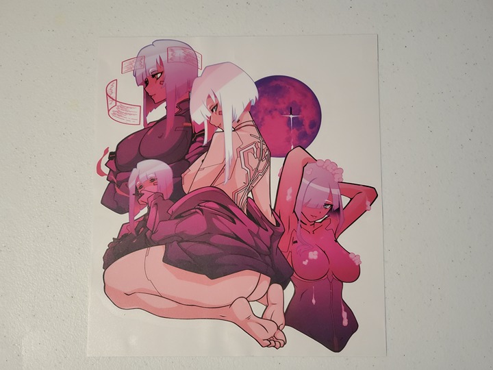 Lowkey! Geeks Cyberpunk SWW Lucy 2077 BD - Jumbo Die Cut