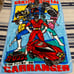 Gekisou Sentai Carranger Blue 1996 Bandai Blanket