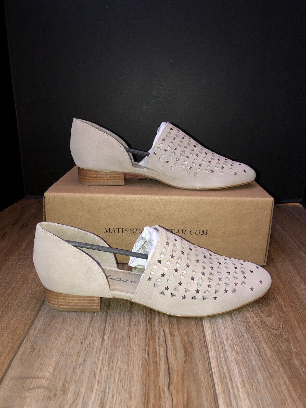 New Matisse Constellation Oxford Ice Grey Shoes Slip On Women’s Size 9M