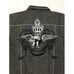 Knockout Jacket Men's Denim 1026 Black/white 3X 4X 5X