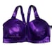 Victoria’s Secret knockout Ultra Max Support Sports Bra metallic purple 38DDD