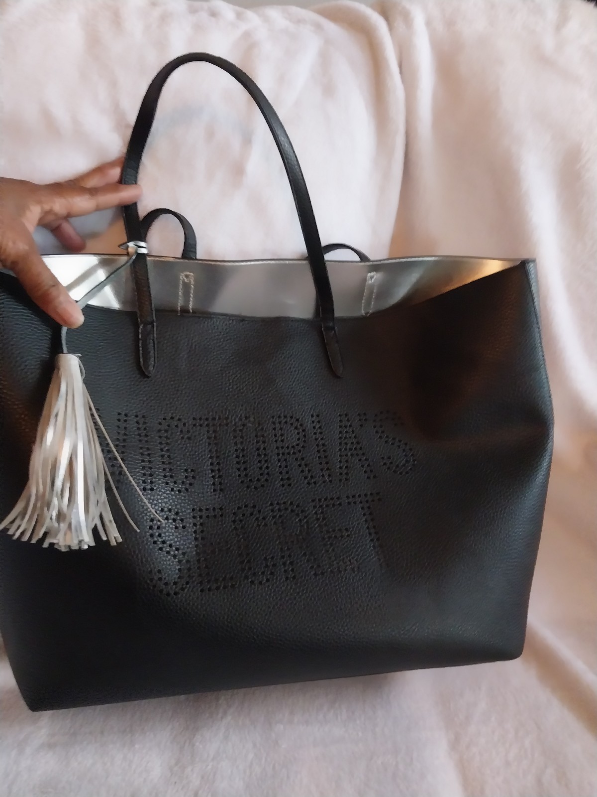 Victoria's Secret Black Tote Bag