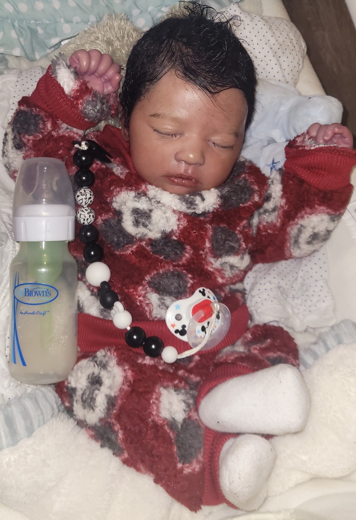 Gorgeous Realborn Skya asleep with Heartbeat♡《AVAILABLE 》Open to Trade♡☆♡ READY!