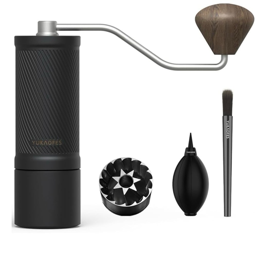 Manual Coffee Bean Grinder-U Pro S Capacity 40g, YUKAOFES 7-Core burr.