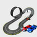 Electric Car Racing Children's Toy Racing Track Set Includes 2 Hand Controllers