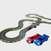 Electric Car Racing Children's Toy Racing Track Set Includes 2 Hand Controllers