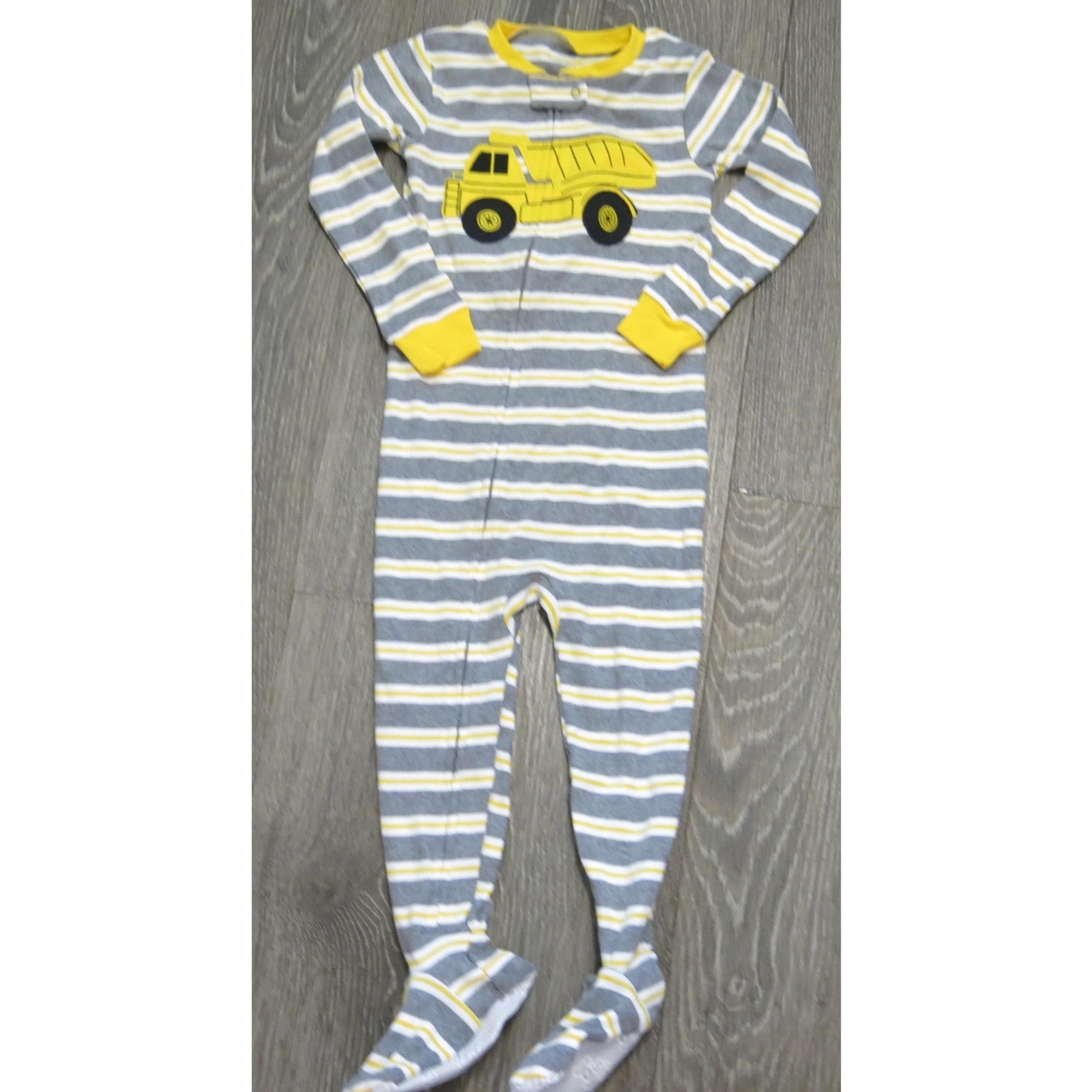 Simple Joys Carter *NWOT* Pajamas Size 2T Boys One Piece Foot Zipper Long Sleeve