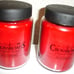New! Scented Crossroads Candles Holiday Hollyberry Candles Double Wick Set 2