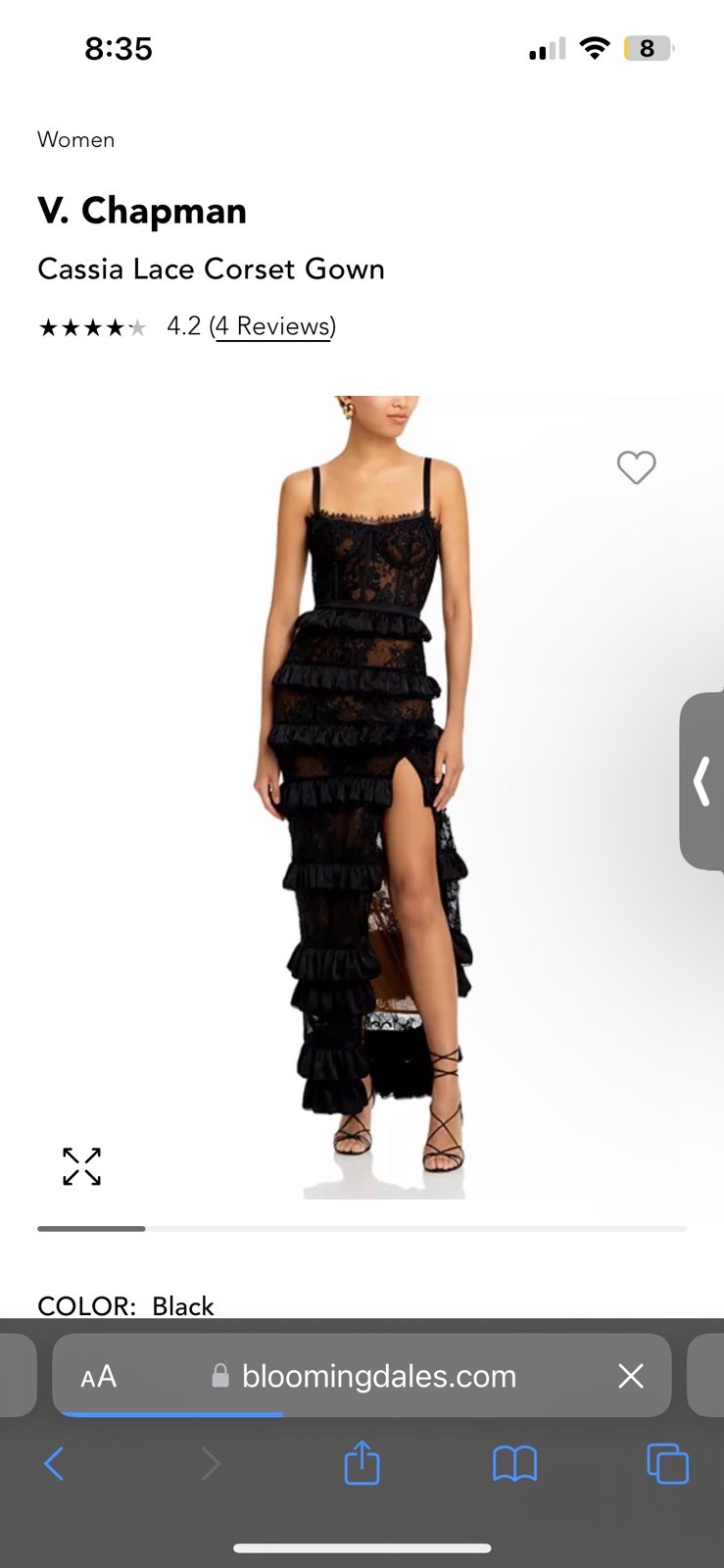 v chapman dress
