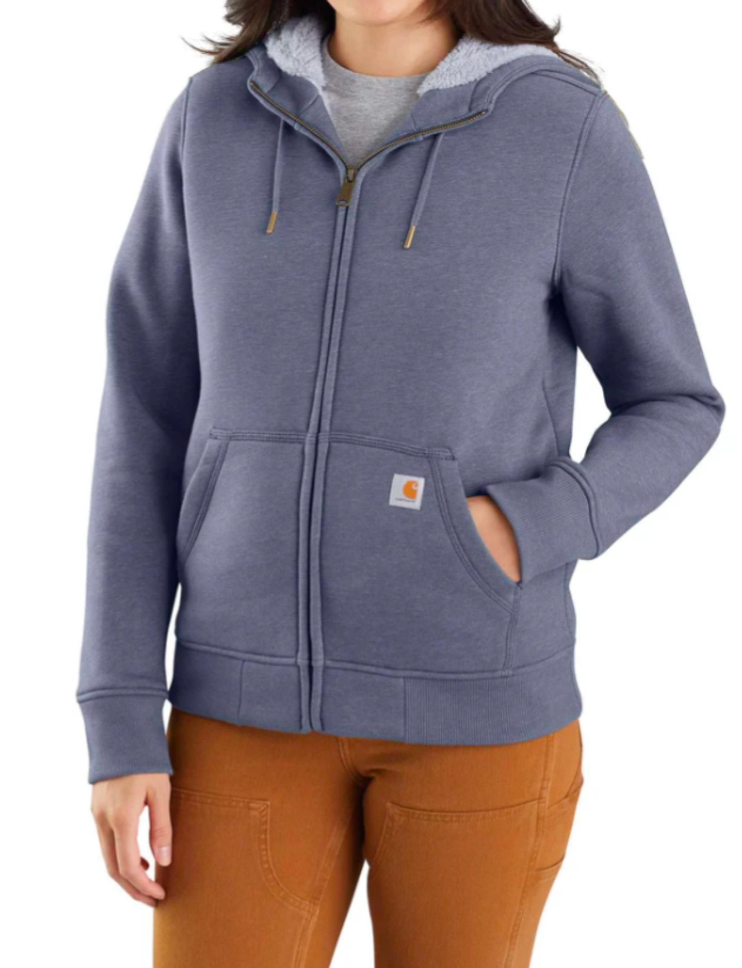 Carhartt Clarksburg Sherpa-Lined Full Zip Hoodie Size XL NWOT MSRP $74.99