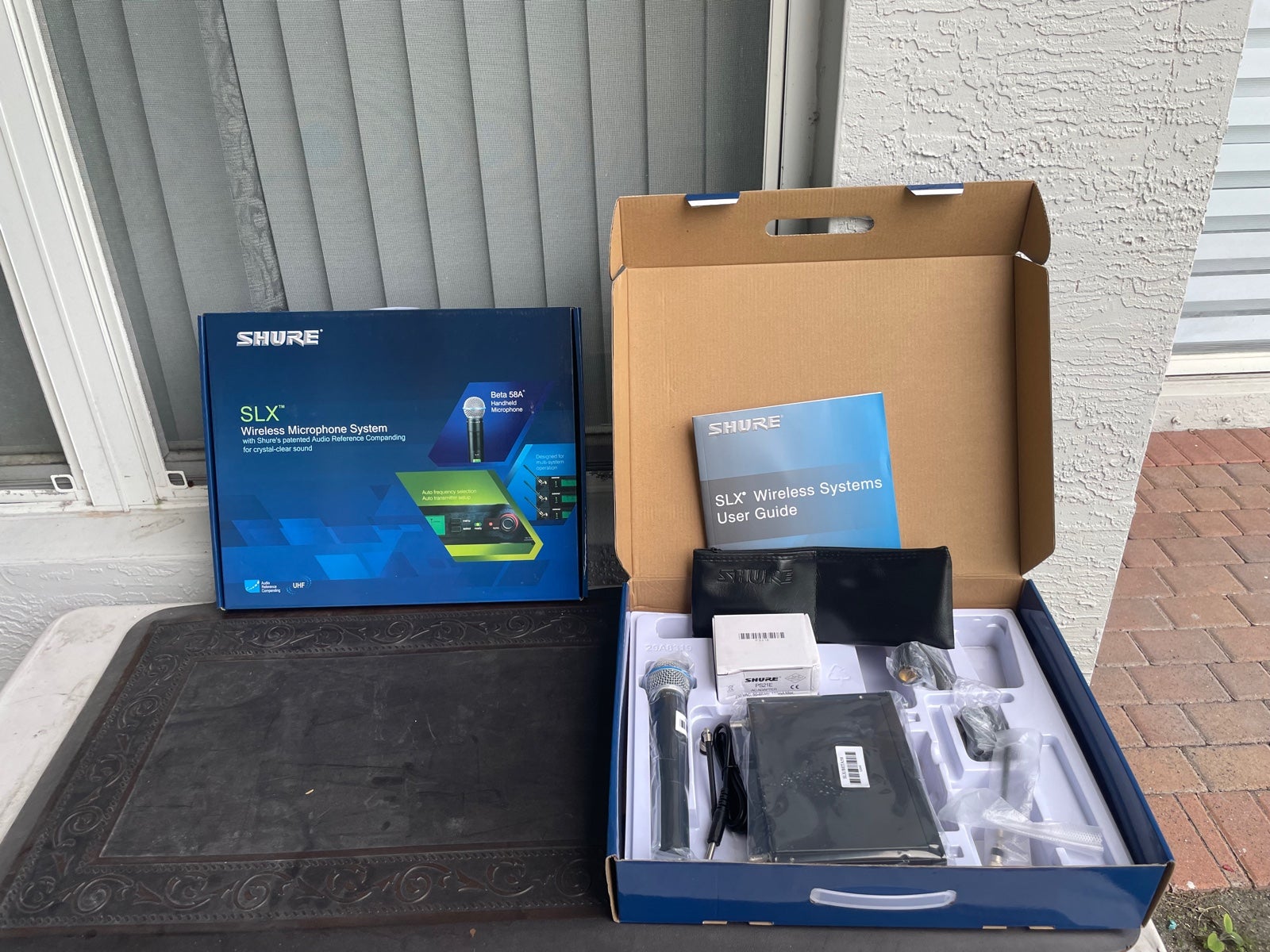 shure microphone SLX24