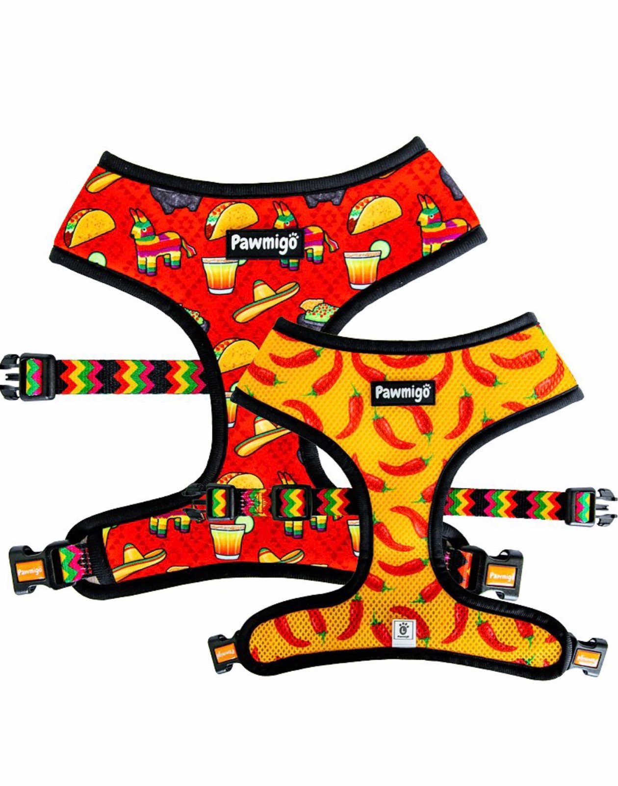 Pawmingo Taco Tuesday Dog Harness XL