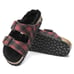 Birkenstock Arizona Shearling Red Plaid Wool 5