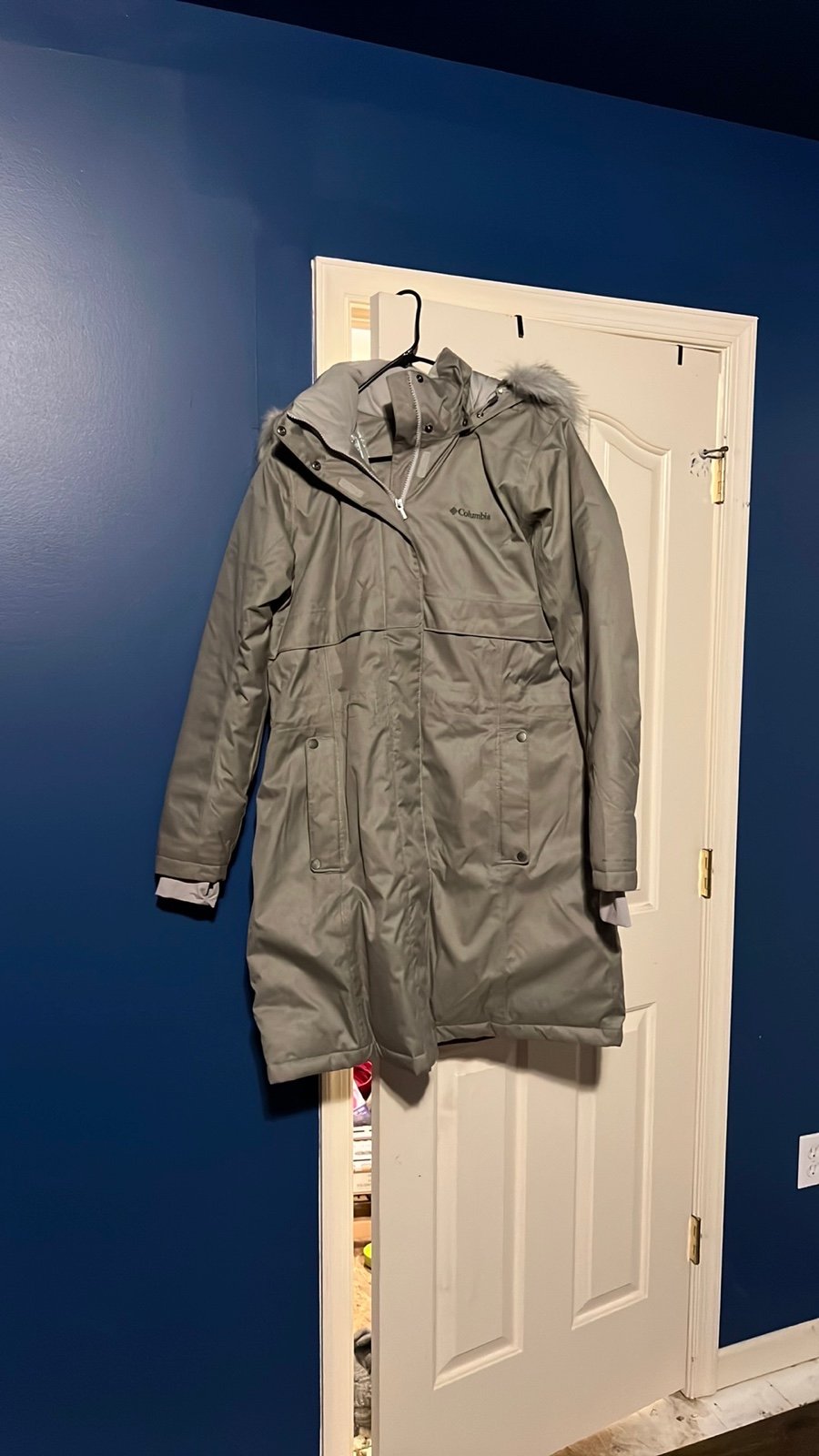 Grey Columbia Down Parka