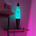 NEW 16 Black Motion Lamp Blue with Yellow Wax Relaxing Night Light for Adults