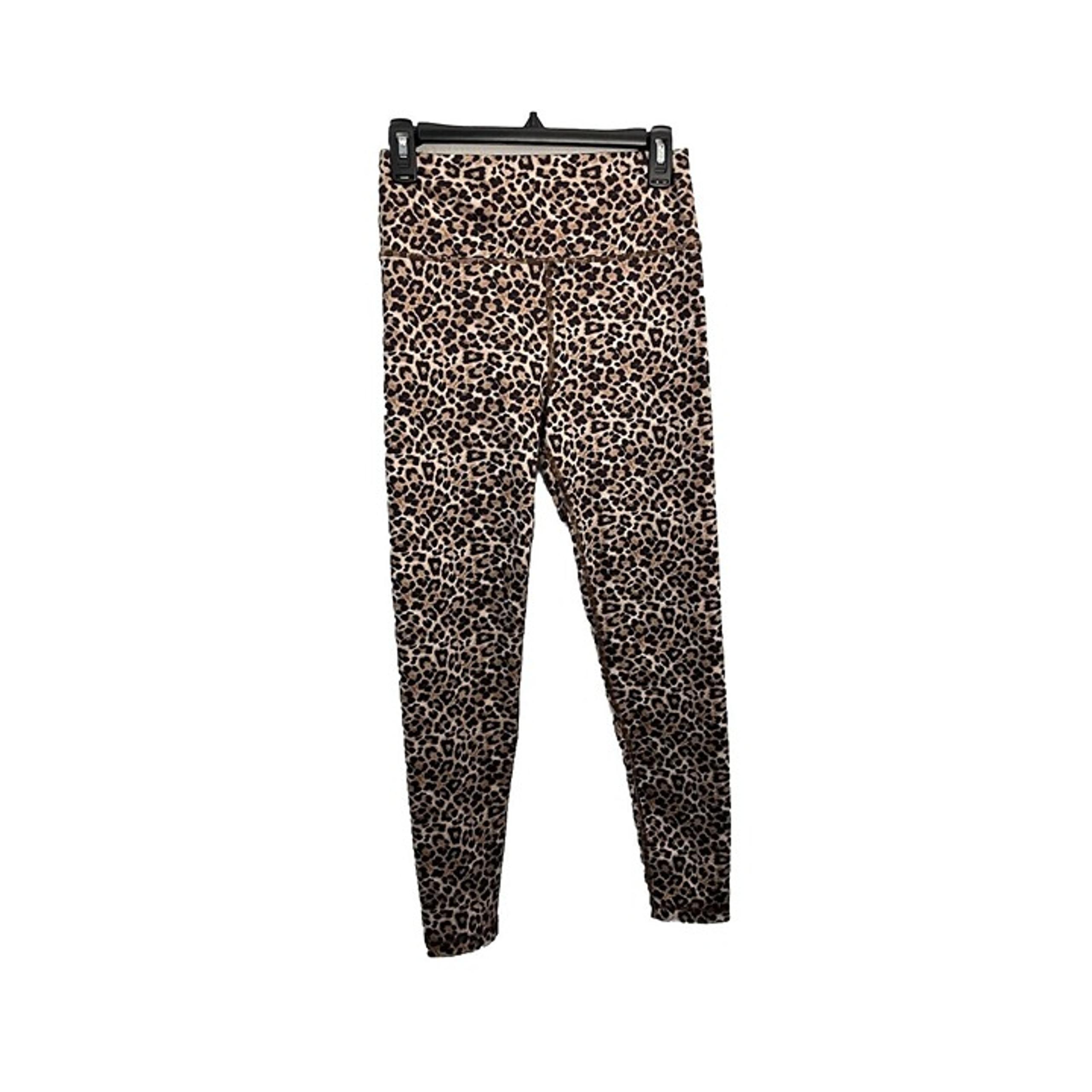 American Eagle The Every Thing Legging Women Medium Cheetah Print Full Length