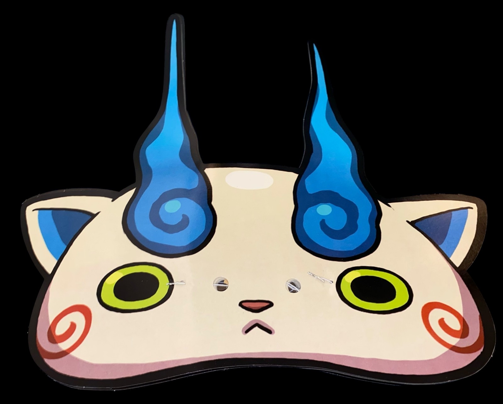 Yo-Kai Watch Yokai Komasan Set 10 Promo Paper Masks Nintendo New