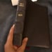 ESV English Standard Version large print wide margin Bible BrownGenuine Leather