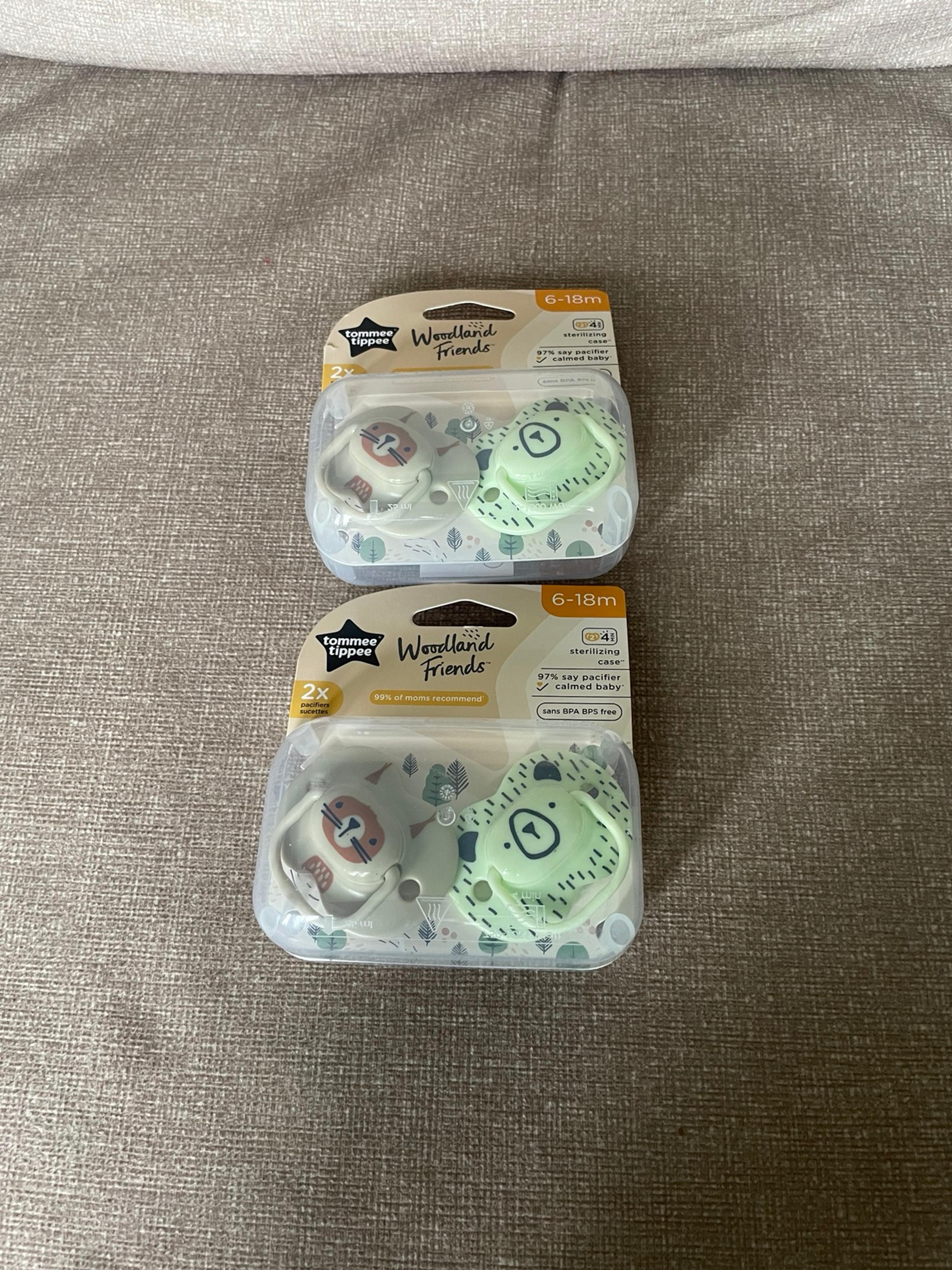 Tommee tippee woodland friends pacifiers