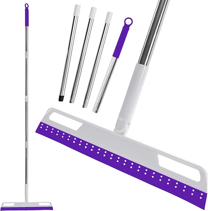 Multifunction Magic Broom, Household Silicone Wiper Floor Squeegee
