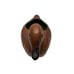Vtg Decorative Brown Ceramic Duck Planter Container Figurine Stamped USA Calif