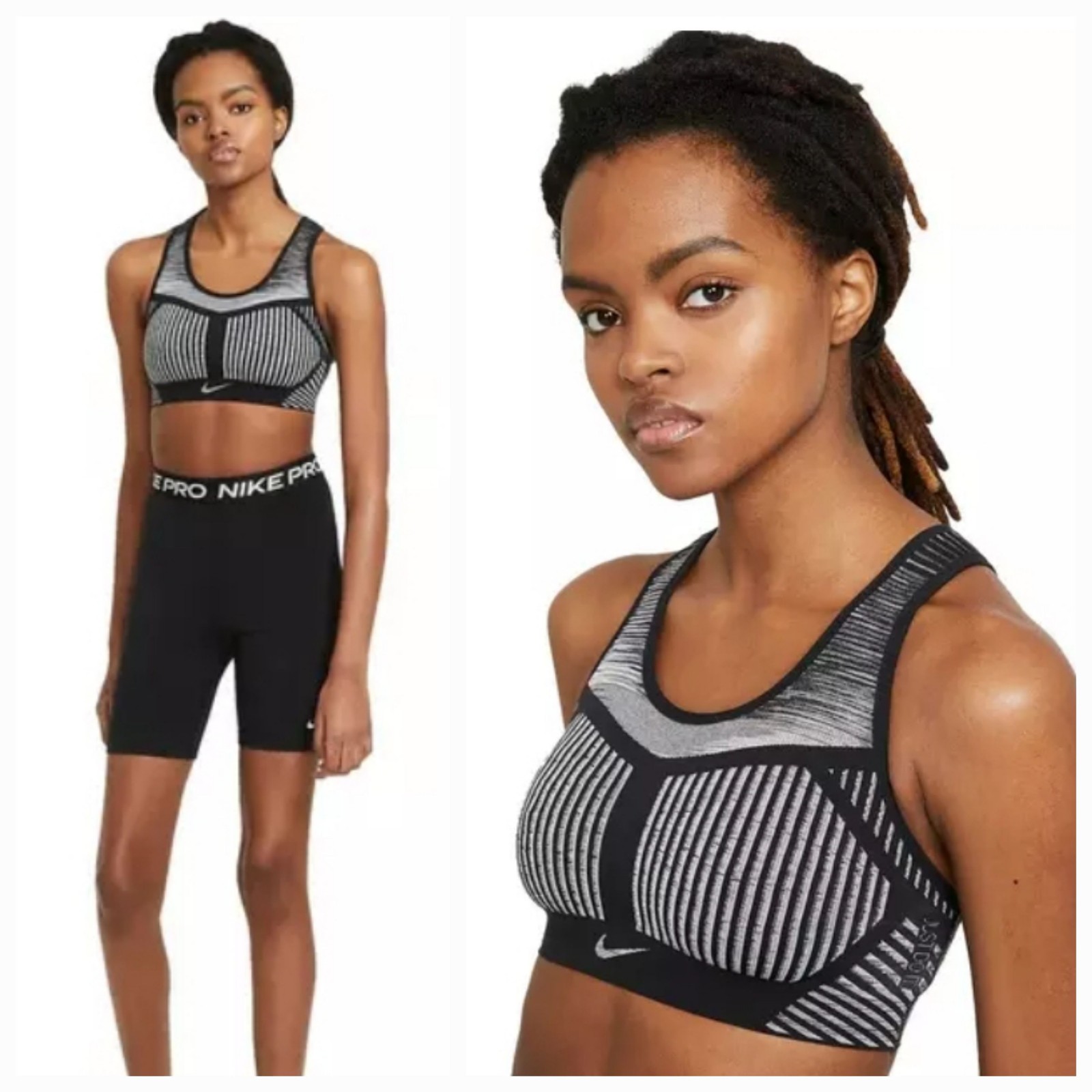 Wmns LARGE Nike FE/NOM Flyknit Sports Bra