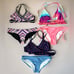 Women's size Medium Swimwear Bikini 2 piece tops and bottoms mix & Match Lot X6