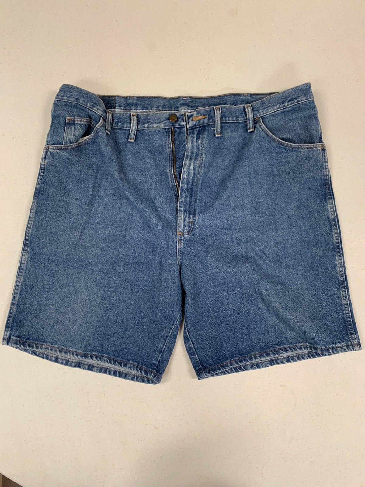 Like New Wrangler Denim Jean Shorts 100% Cotton Mexico Size 44