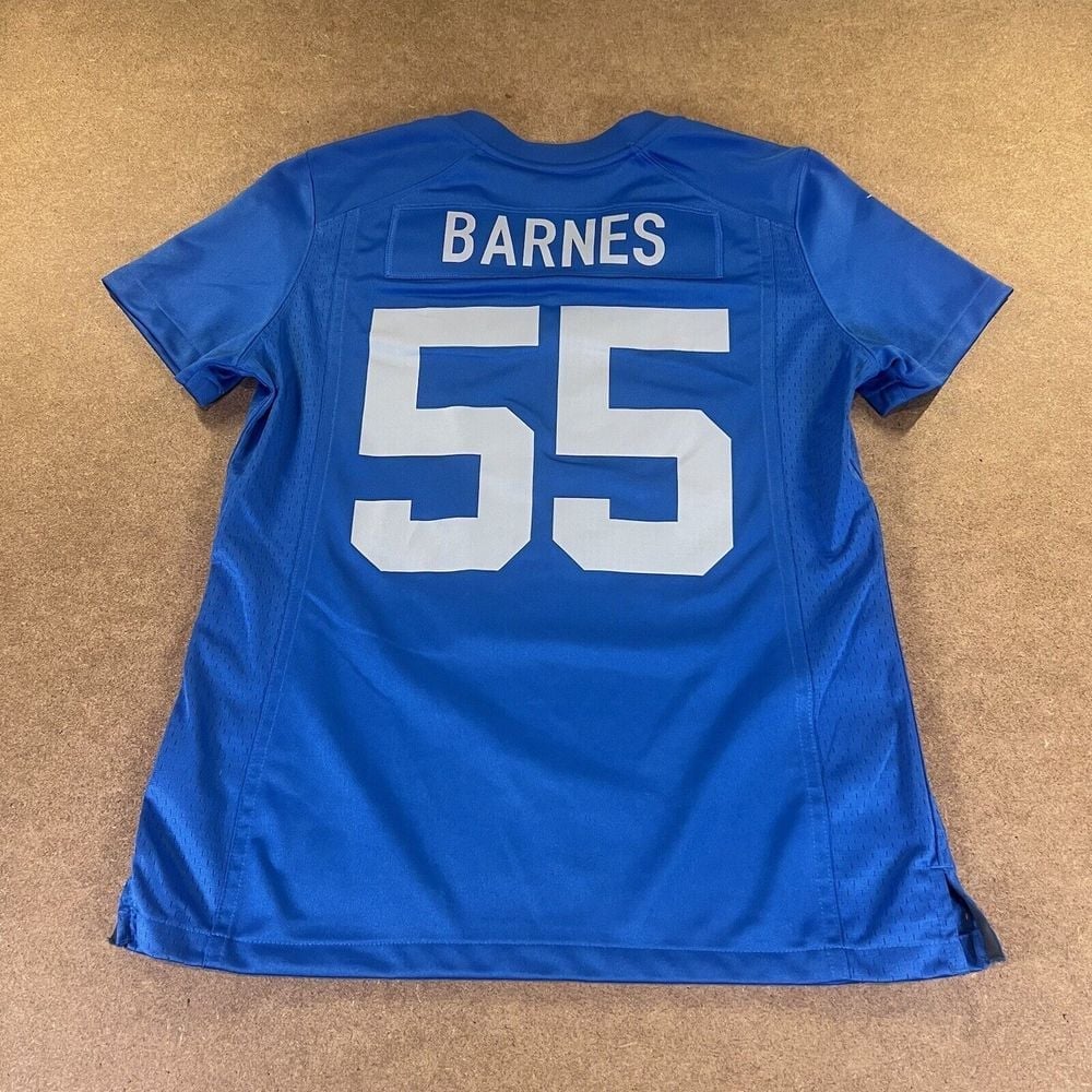 Detroit Lions Nike Football Jersey Derrick Barnes Women Medium New On Field