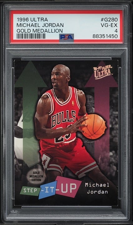 1996 Ultra Michael Jordan #280 PSA 8 RARE
