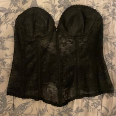 VINTAGE CARNIVAL LACE CORSET