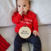 Embroidered Baby Monthly Milestone Hoops