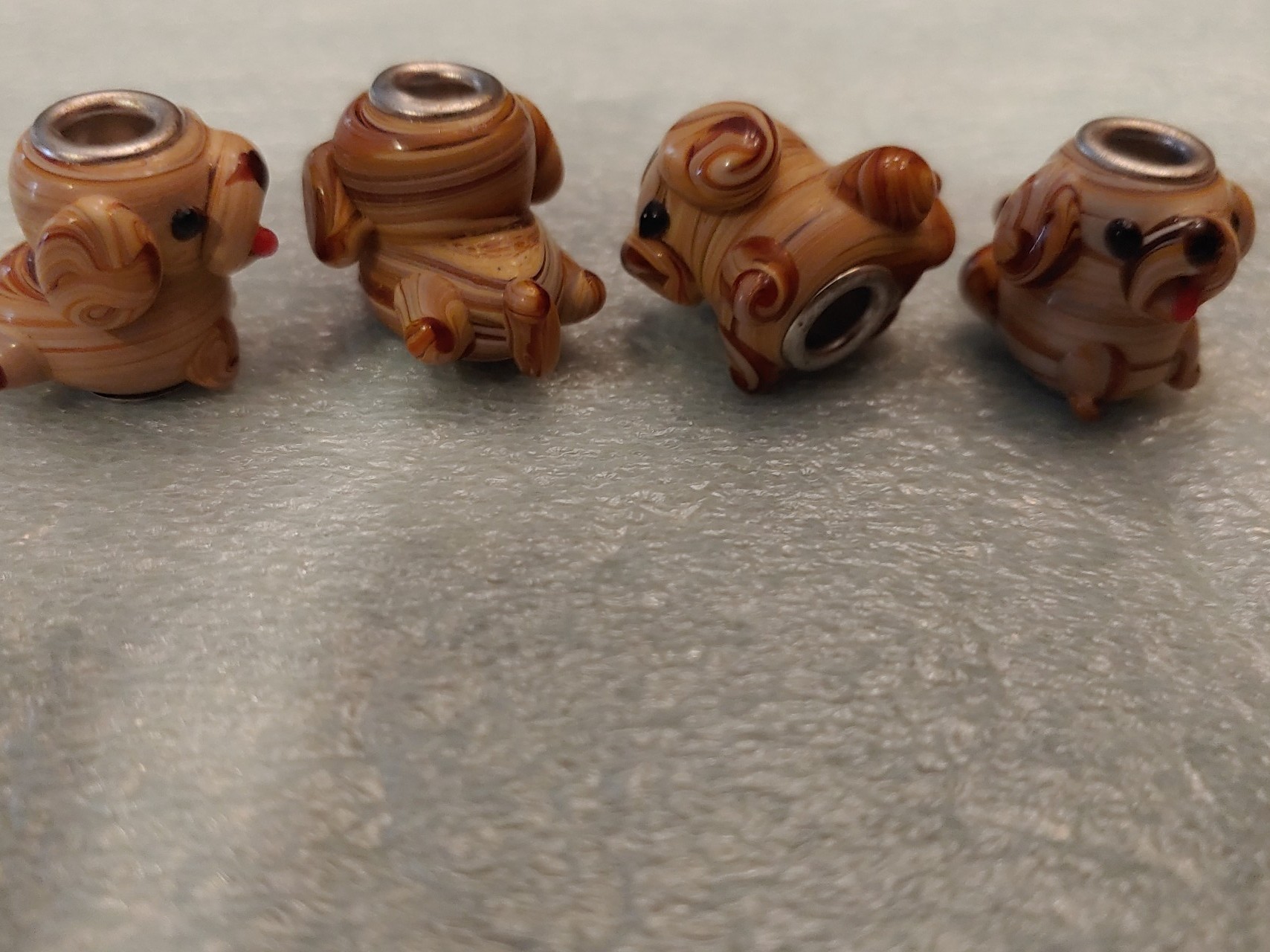 Vintage doggy charms