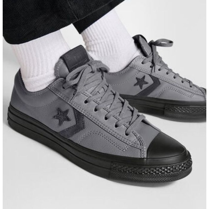 ⭐CONVERSE Star Player 76 Luxe Suede & Leather Upper Low Sz 8 Men's Shoes Skate