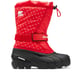 Sorel Girl’s Flurry Red/White Polka Dot Kids Size 6 Waterproof Snow Boots