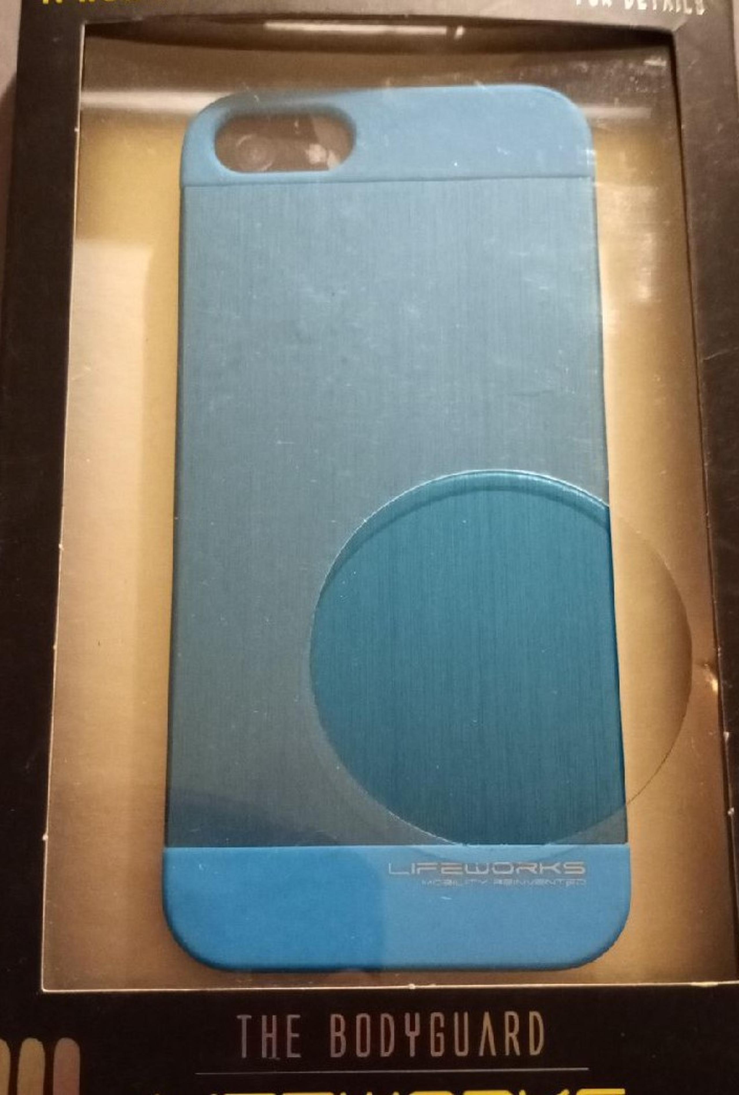 Snap On Aluminum Case for iPhone 5/5s (Blue)