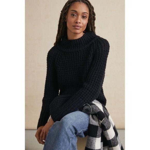 NWT Anthropologie Maeve Dionne Bell-Sleeved Sweater