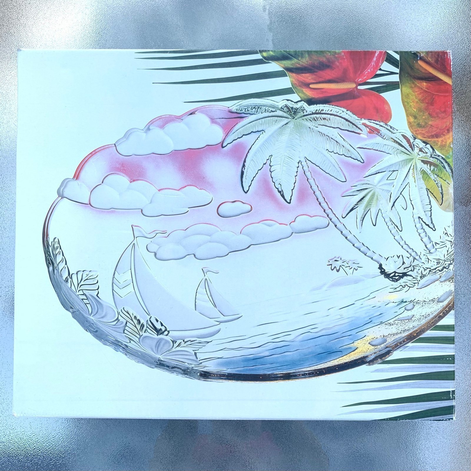Mikasa Sunrise Bay 18-1/2” Oval Hostess Platter ~ SA 867/574