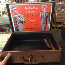 Vintage hat box