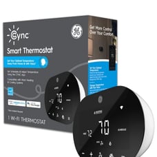 Brand New GE Black Smart Thermostat with WI-FI Compatibility